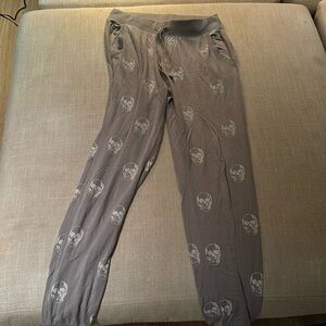 Selling skull sweatpants. In pretty good condition worn probably 20 times.